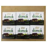 6 Nestle Damak Dark Chocolate w/Pistachios 70g/ea