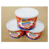 3 - 198G Cans Salted Almonds