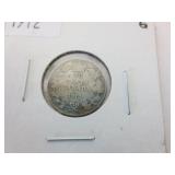 1912 Canada 10 Cent Sterling Silver