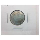 1913 Canada 10 Cent Sterling Silver