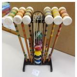 Vintage Croquet Set
