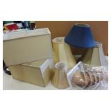 Lot of Mixed Style Lamp Shades
