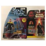 New Star Wars & Star Trek Action Figures