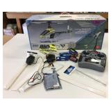 AS IS E-flite Blade 400 3D Heli & Parts Lot