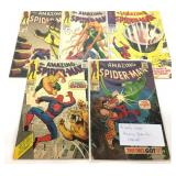 5 Early Issues 1967/68 Marvel Amazing Spider-Man