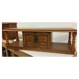 MCM Coffee Table w/2 Doors & Storage 55"x19"x17"