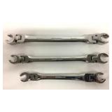 3 Maximum Crowfoot Metric Wrenches