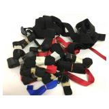 Lot of Assorted Webbing Straps