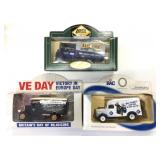 3 New Diecast Delivery Trucks