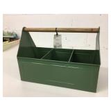 New 17" x 12" x 9" Metal 3 Compartment Caddy