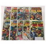 10 1977-78 Marvel Iron Man Comics