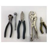 Plier, Vise Grips & 1/4 Ratchet