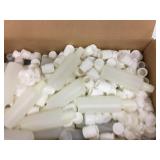 Box Lot of Plastic Bottles With & Without Lids