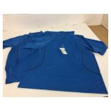 2 New Extreme Mens Size XL Blue Golf Shirts