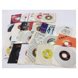 27 Mostly Rock 45 RPM Records