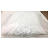 New *BIG* 26" White Waffle Euro Throw Pillow