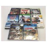 8 Assorted Gaming System Games
