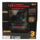 New Midway Classic Arcade Vol.1 Plug & Play System
