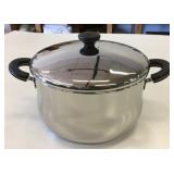 Lagostina Heavy Bottom Stainless Stock Pot 8QT