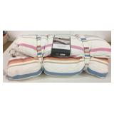 New 76" x 35" Stripe Lounge Pillow