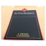 Metal Canadian Royal Reserve Chalkboard 31" x 22"