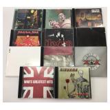 11 Assorted Rock Music CDs