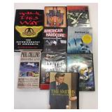 Rock & Roll DVDs, VHS & Book Lot