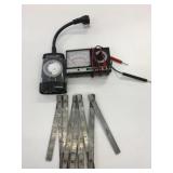 Noma Timer, Multimeter & Folding Metal 6ft Ruler