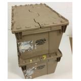 2 Norseman Matrix Flip Top Heavy Duty Totes