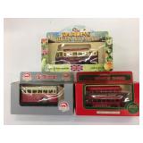 3 New Diecast Buses