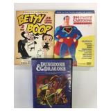 Betty Boop, Dungeons & Dragons & Superman DVDs