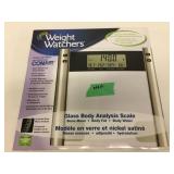New Conair Weight Watchers Glass Body Scale