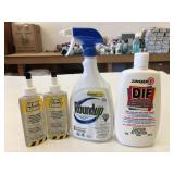 Grout Sealer, Roundup & Wall Paper Stripper