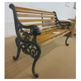 Cast & Wood Slate Mini Bench Seat