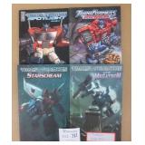 4 Transformers Graphic Novels