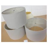 4 Lamp Shades - 3 Are Matching