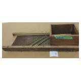 Antique Vegetable/Fruit Wooden Mandoline