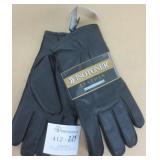 Isotoner Leather Microterry Size XL Gloves