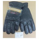 Isotoner Leather Pile Lined Size XL Gloves