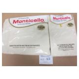 New Queen Fitted Sheet & Pillow Casses