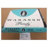 New Wabasso "Family" Sheets