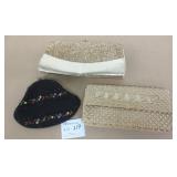3 Vintage Evening Clutch Purses