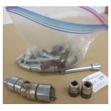 Lot of Mixed Sockets & Extensions Some Snap-On