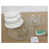 Soup Tureen & Corn Flower Bowl Sets