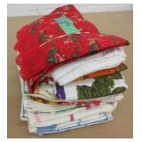 Tea Towels & Apron Lot