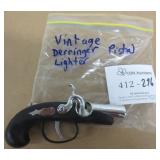 Vintage Derringer Pistol Lighter