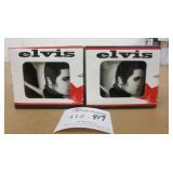 2 Elvis Coffee Mugs
