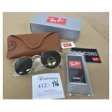 New Authentic Ray-Ban Sunglasses w/Case Plus