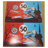 2 Boxes Hershey & Twizzler 50 Pack Candy