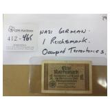 Nazi German 1 Reichsmark